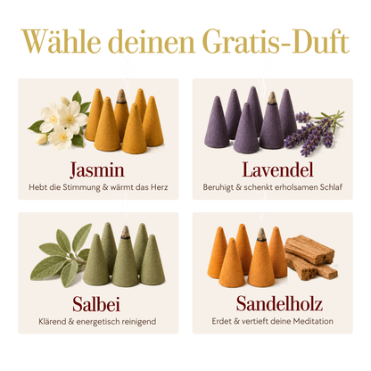 Räucherkamin Willkommens-Set