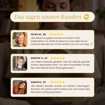 Räucherkamin Willkommens-Set