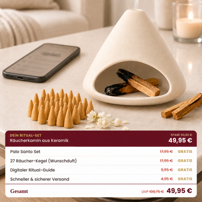 Räucherkamin Willkommens-Set