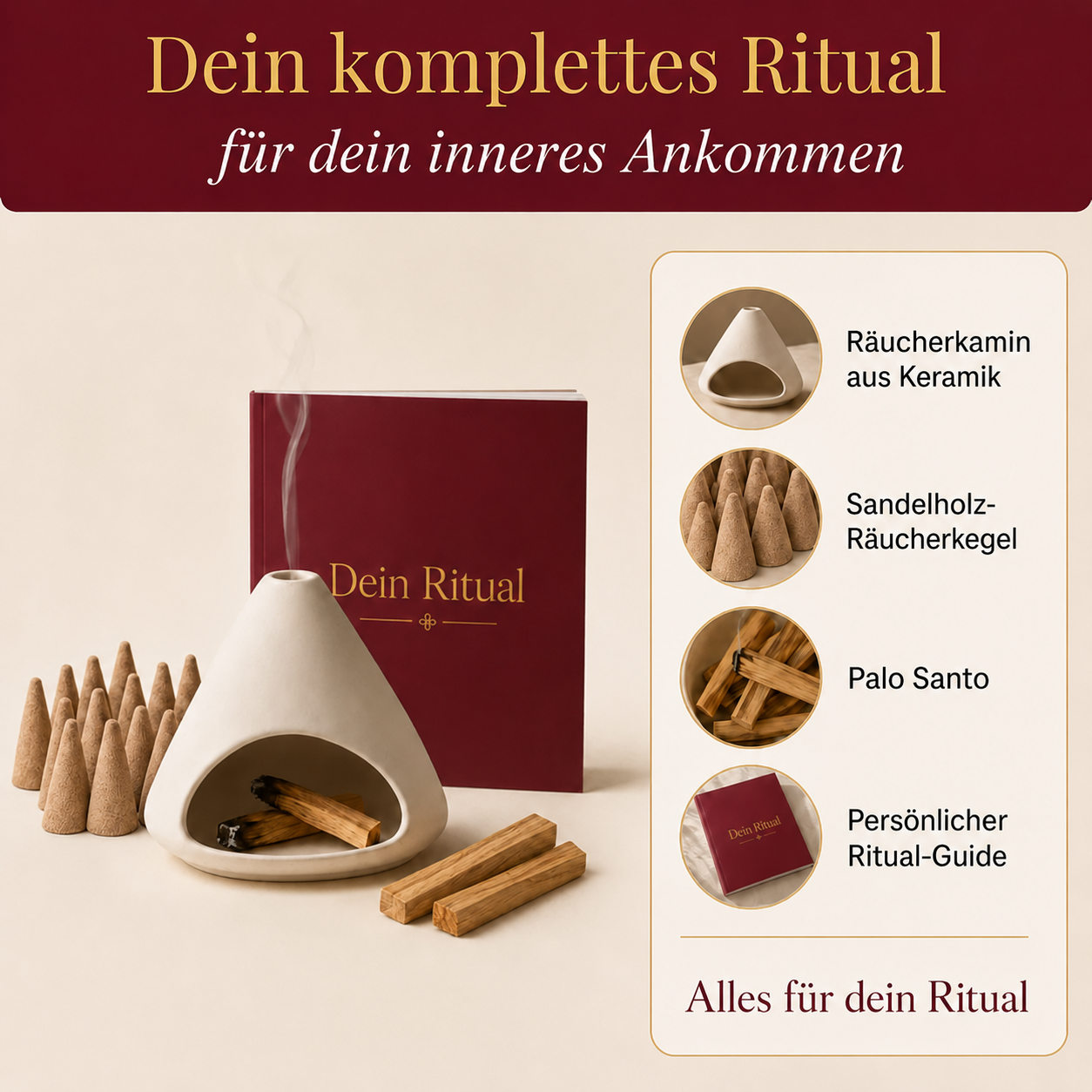 Das Ritual-Set der Ankommenden